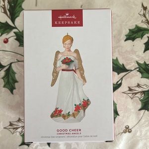 Hallmark 2023 Keepsake Christmas Angels 6th in Series Good Cheer Ornament, NEW